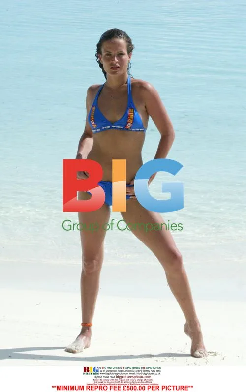 Model Sophie Anderton on Caribbean Vacation
