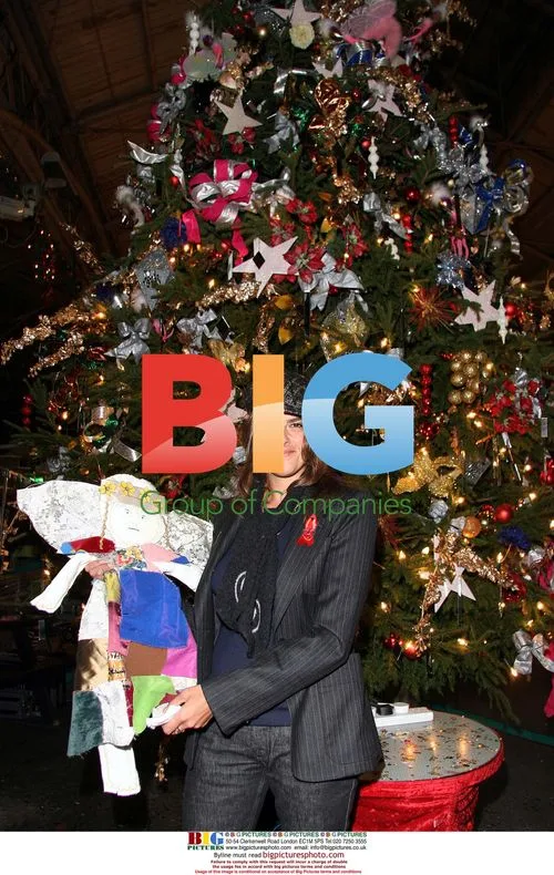 Tracy Emin Switches On Christmas Lights