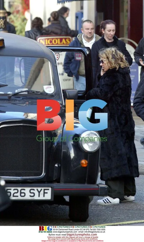 Gerri Halliwell leaving home in London