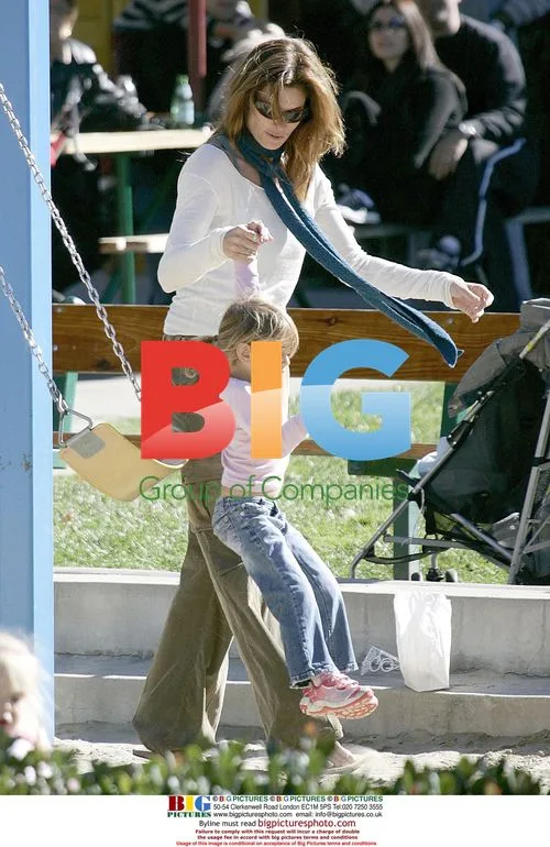 Cindy Crawford and Family Outing in Malibu