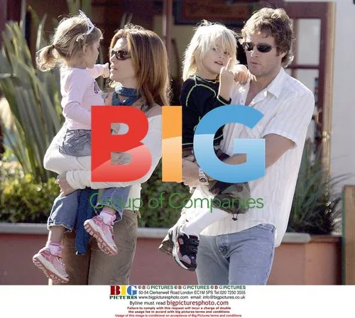Cindy Crawford and Family in Malibu