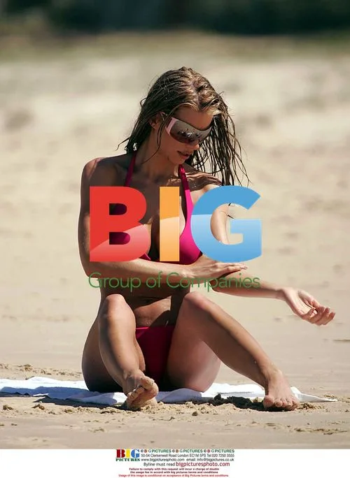 Emma B Enjoys Beach Day in Australia