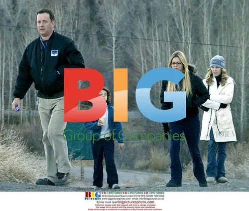 Tom Hanks with kids in Sun Valley