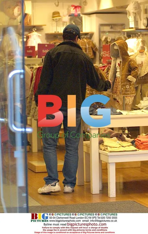 Tony O'Callaghan Seen Shopping in North London