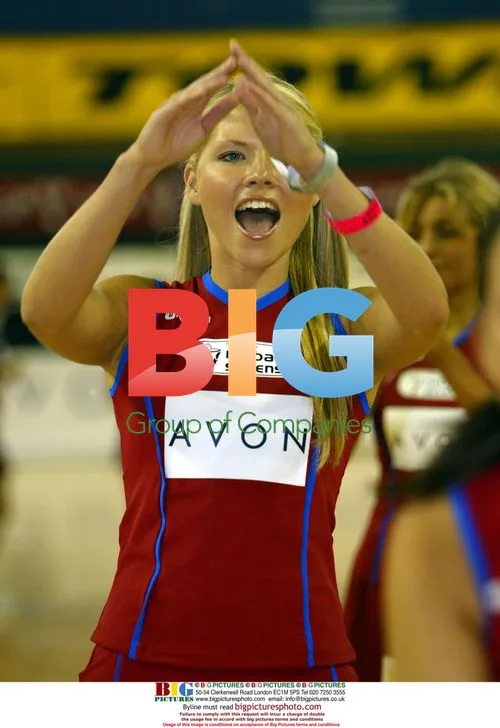 Vanessa Nimmo at Charity Netball Event