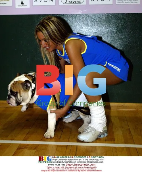 Jodie Marsh Plays Netball for Charity