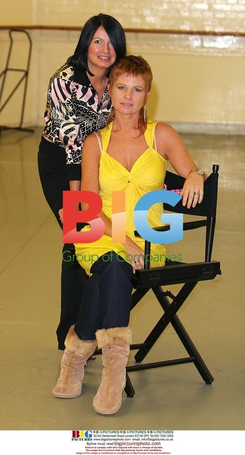 Patsy Palmer and Charlotte Cutler at Palmer Cutler model search