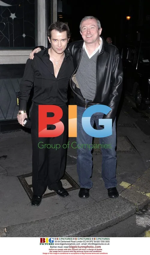 Louie Walsh and Steven Gately at the Ivy Restaurant