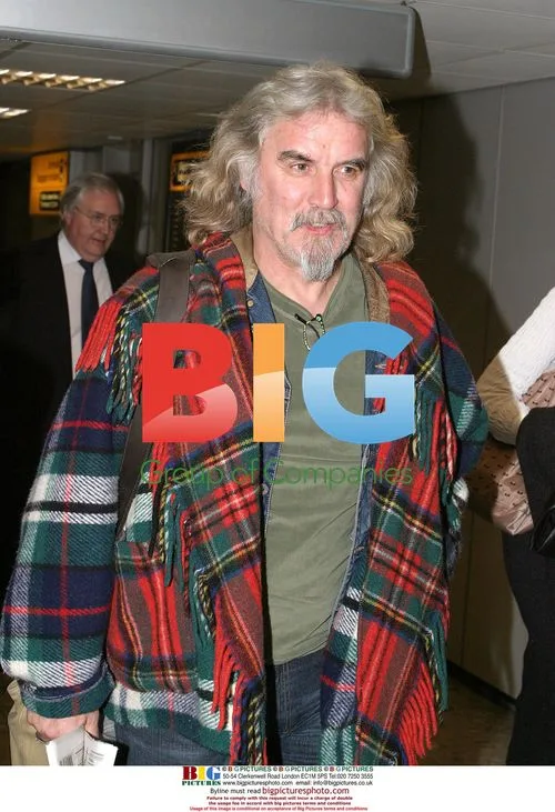 Billy Connelly Arriving at Heathrow Airport