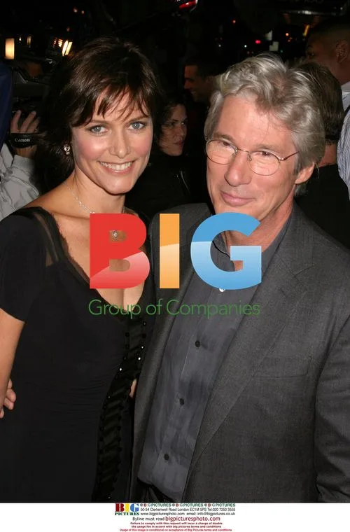 Richard Gere and Carrie Lowell at "Shall We Dance" Premiere