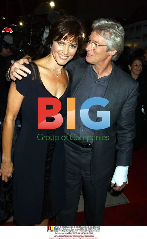 Carey Lowell and Richard Gere at 'Shall We Dance?' Premiere