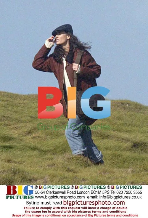 Demi Moore on Set of "HalfLife"