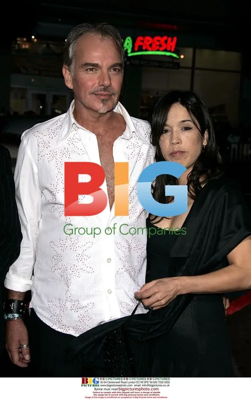Billy Bob Thornton and Connie Angland at Friday Night Lights Premiere