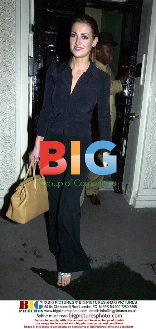 Kirsty Gallagher Leaving London Party
