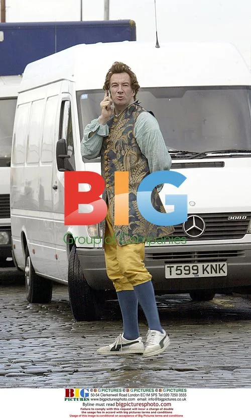 Simon Day in Period Costume for 'Casanova' Film