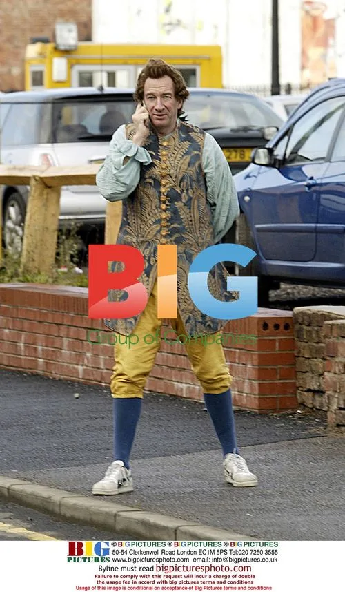Simon Day in Period Costume for BBC's 'Casanova'