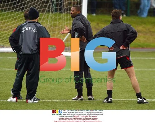 Celebrities train for The Match TV show