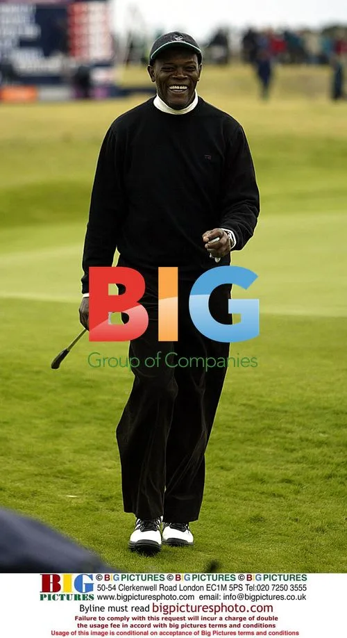 Samuel L. Jackson at Dunhill Links Championship