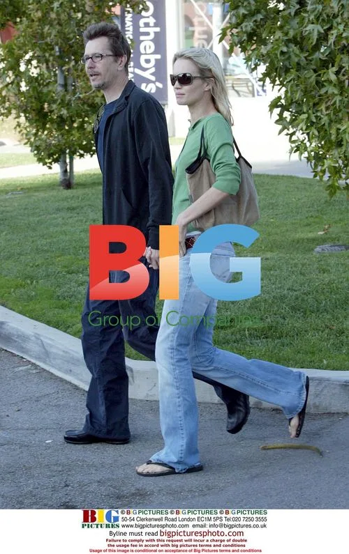 Gary Oldman and wife Donya shopping in Malibu