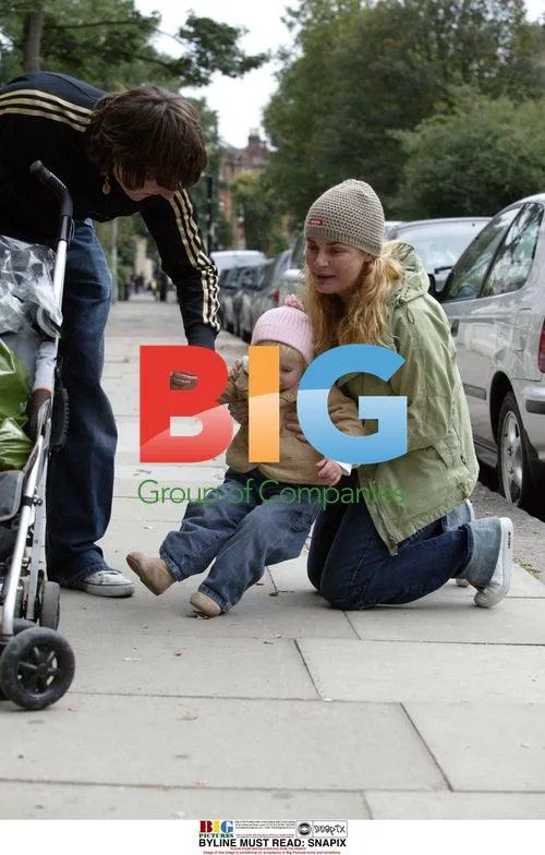 Gail Porter-Hipgrave and Family in London