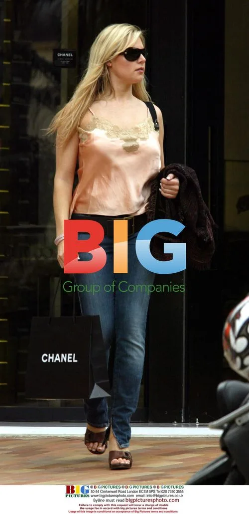 Abi Titmus Shopping in Monaco
