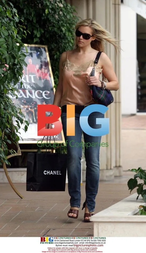 Celebrity babe Abi Titmus shopping in Monanco