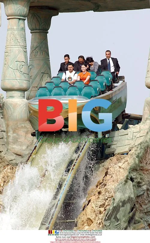 Prince of Brunei and Wife at Gardaland