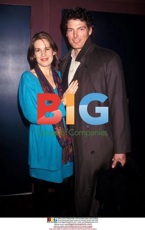 Christopher Reeve and Wife Dina in Beverly Hills