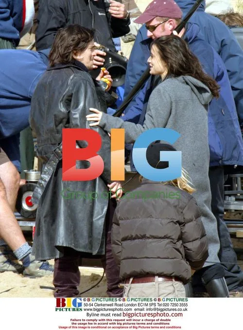 Demi Moore on set of "Half Light"