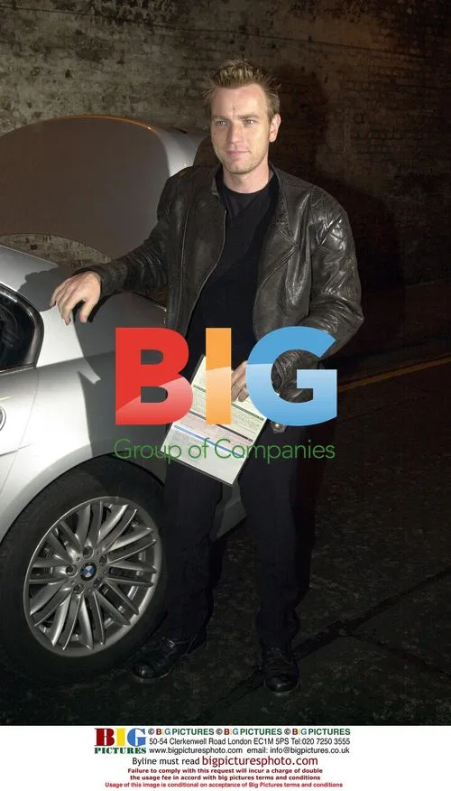 Ewan McGregor at Book Launch Party