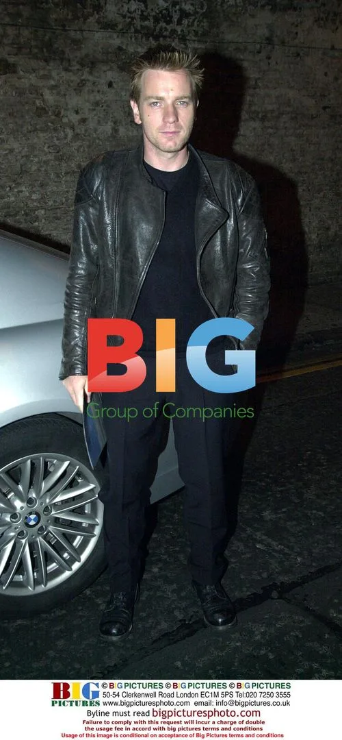 Ewan McGregor at Book Launch Party