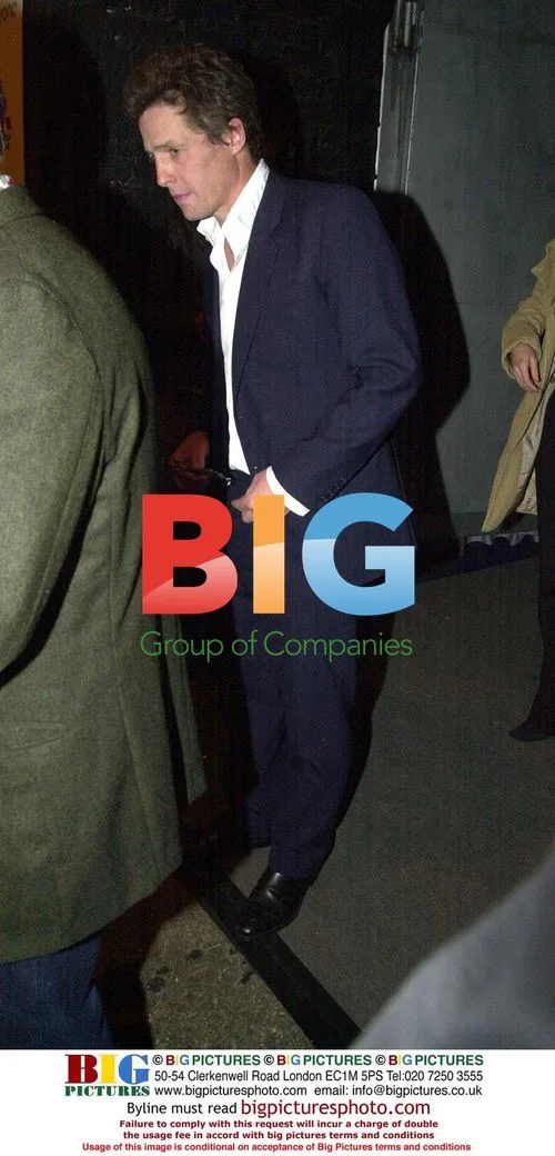 Hugh Grant at Ewan McGregor's Book Launch