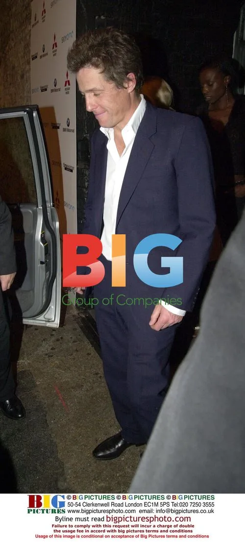 Hugh Grant at Ewan McGregor's Book Launch