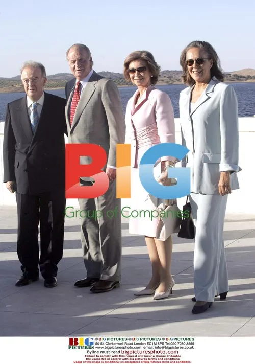 Portuguese and Spanish Leaders at Alqueva Dam