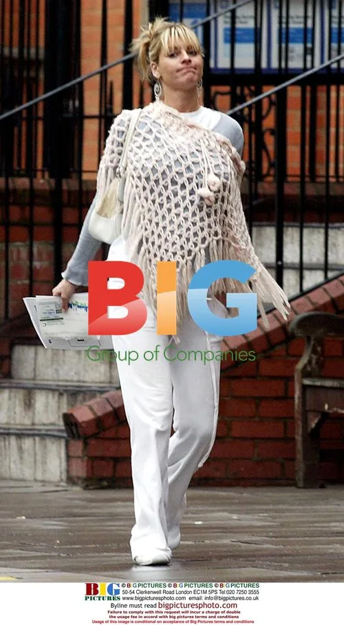Tess Daly Leaving Doctor's Office