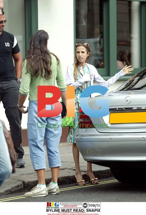 Allegra Versace seen out in London
