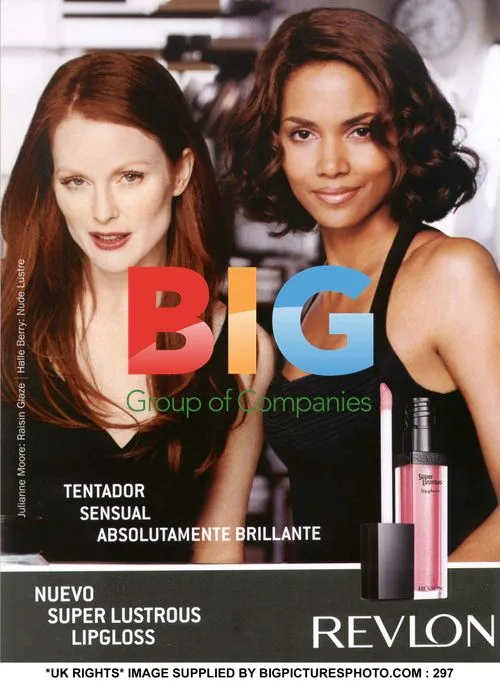 Julianne Moore and Halle Berry in Revlon Ad