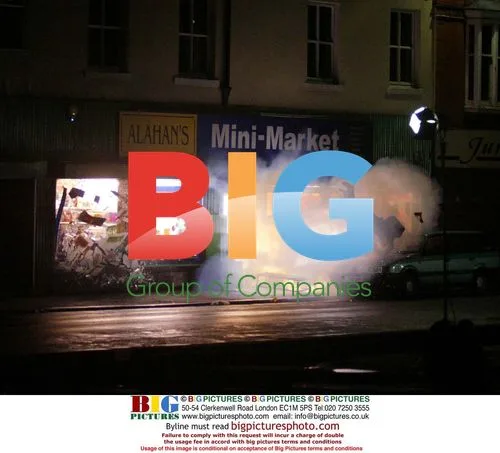 Dramatic Explosion on Coronation Street Set