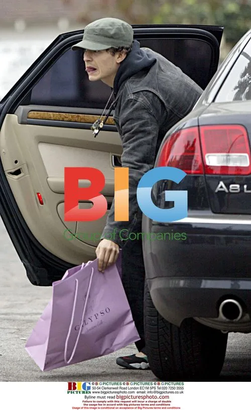 Orlando Bloom Sticking Tongue Out After Doctor Visit