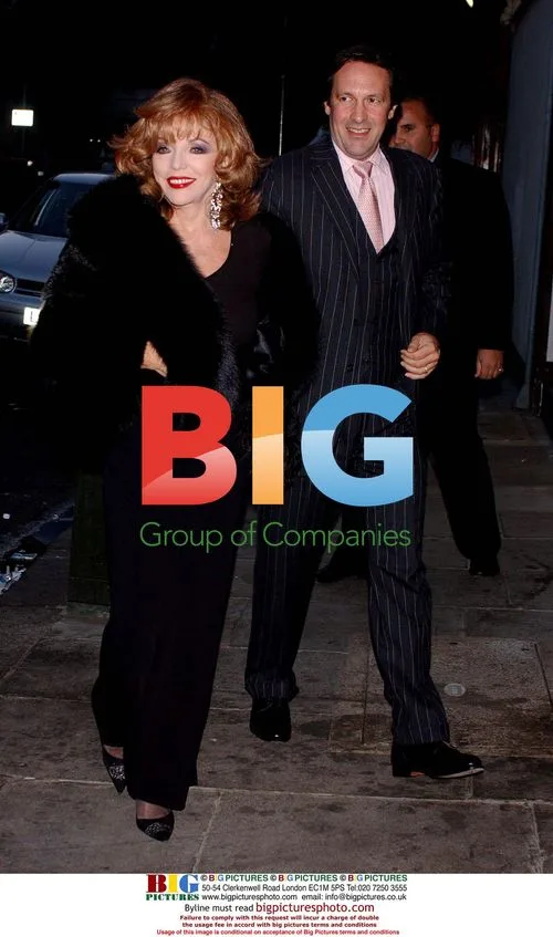 Joan Collins at book launch