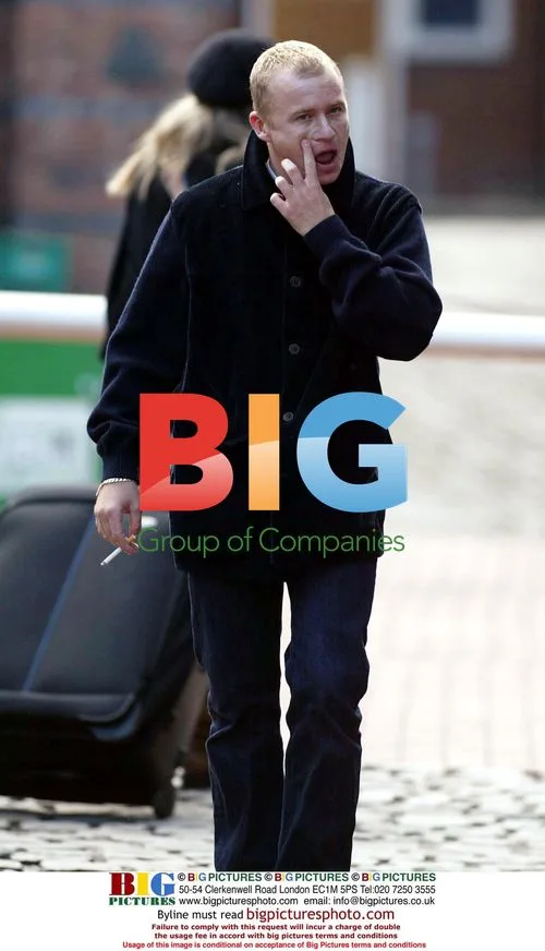 Steve Arnord Arriving on Coronation Street Set