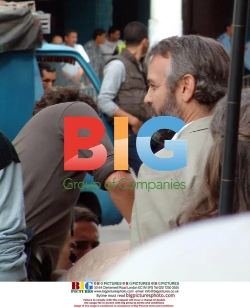 George Clooney on set of Syriana