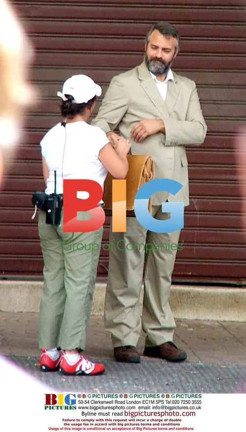 George Clooney on Syriana set