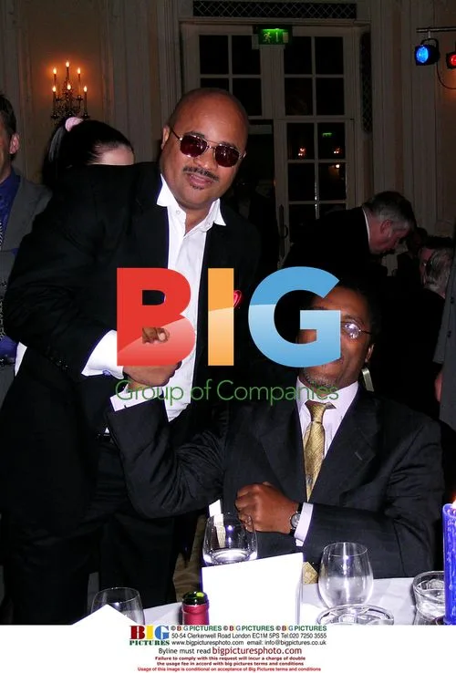 Michael Watson and Lloyd Hunnigan at Boxing Writers Club Dinner