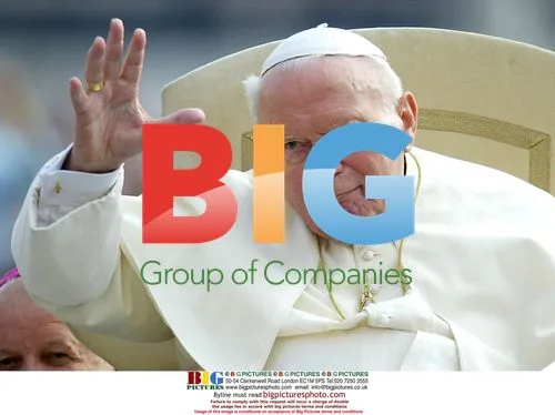 Pope John Paul II Meets Public at Vatican