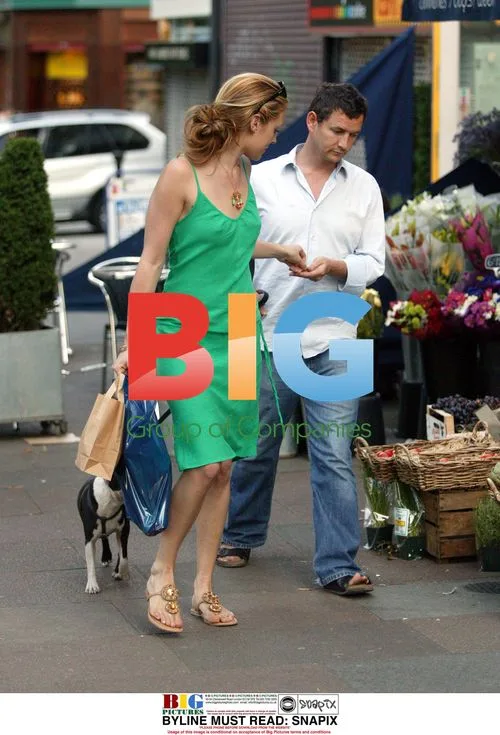 Cat Deeley and boyfriend out shopping