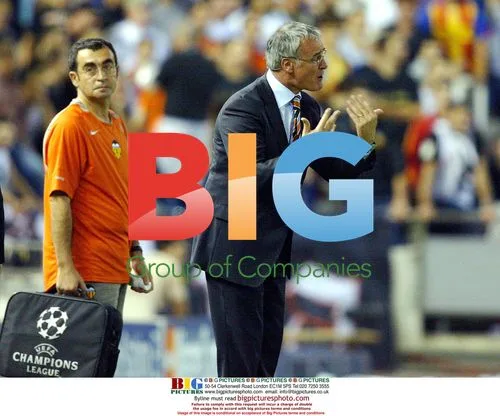 Valencia v Inter Milan Champions League Match