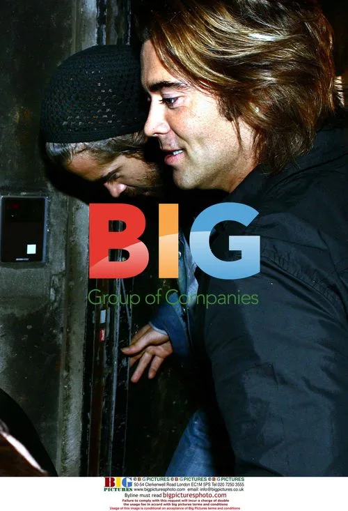 Colin Farrell Leaves Dublin Restaurant