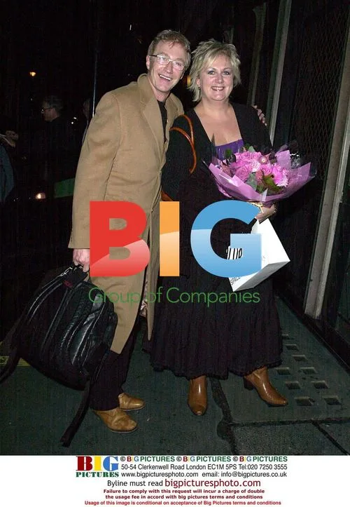 Paul O'Grady and Sue Cleaver at Ivy Restaurant