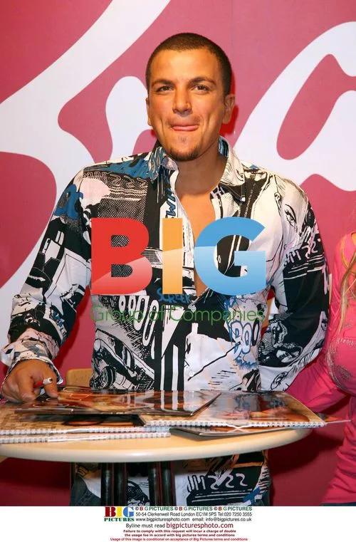 Katie Price and Peter Andre at Bravado Trade Show